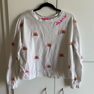 Lilly Pulitzer Rainbow 🌈 Sweatshirt Sz Small